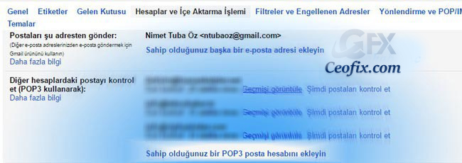 Domain Mailini Gmaile Yönlendirme