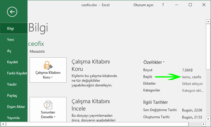 Excel Ve Word Belgelerine Başlık Yazın Ararken Kolayca Bulun