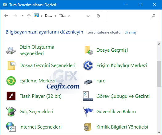 Windows Ayarlardan Fare İmleci (işaretçisi) Hızını Değiştir