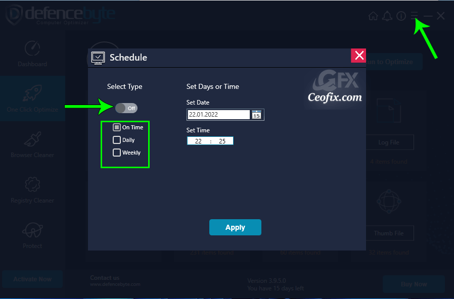 Defencebyte Computer Optimizer ile düzenli bakım