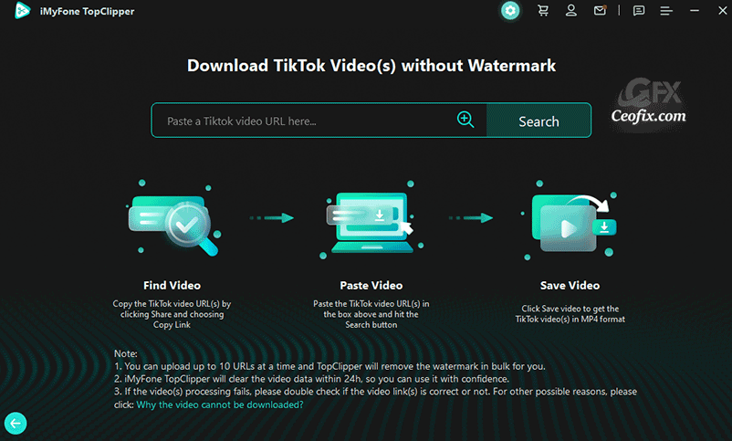 TikTok filigranını kaldırma