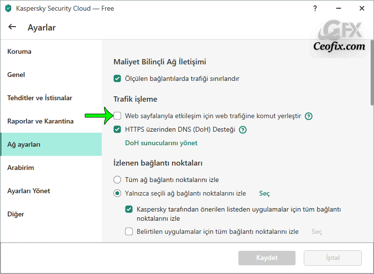 Edge'de Bing butonunu kullanılırken içerik engellendi hatası