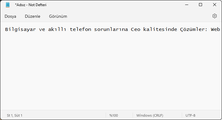 Not defterinin sözcük kaydır özelliği ve Notepad++ sözcük kaydır özelliği nasıl aktif edilir?